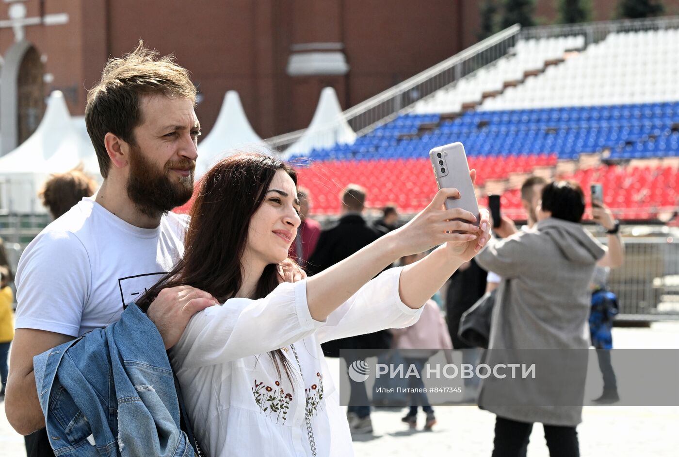 Теплая погода в Москве