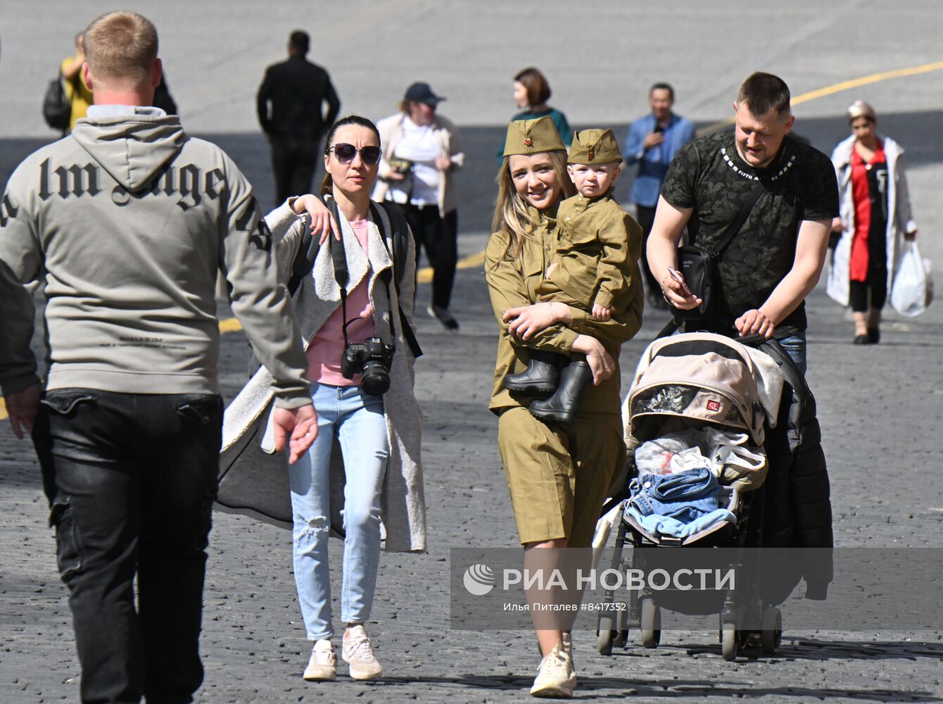 Теплая погода в Москве