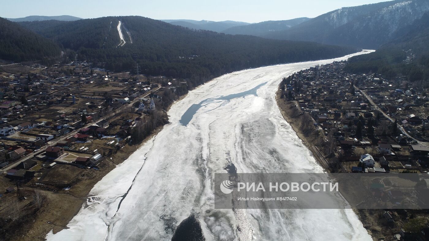 Весна в Красноярском крае