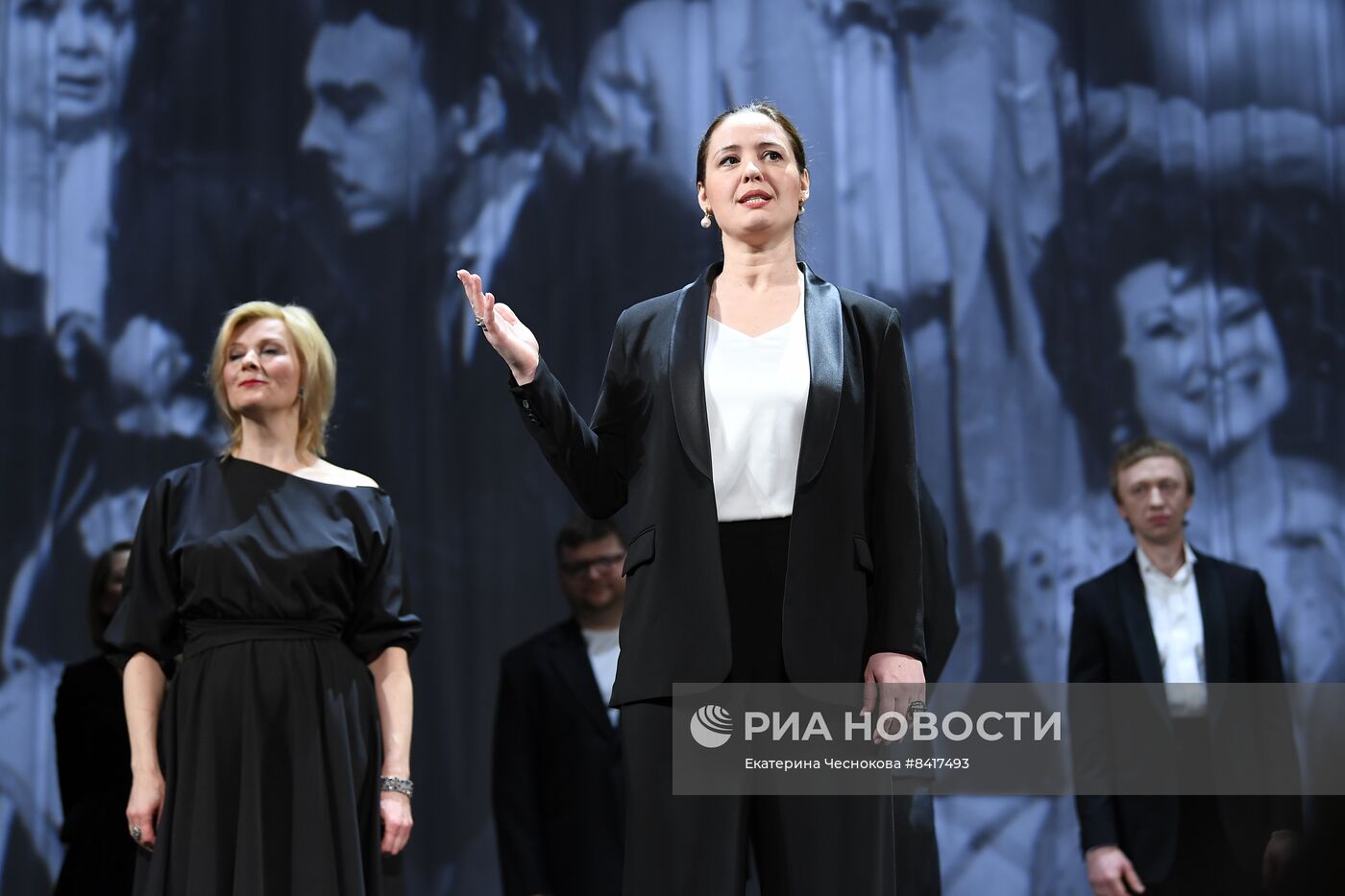 Юбилейный вечер, посвященный 100-летию театра Моссовета