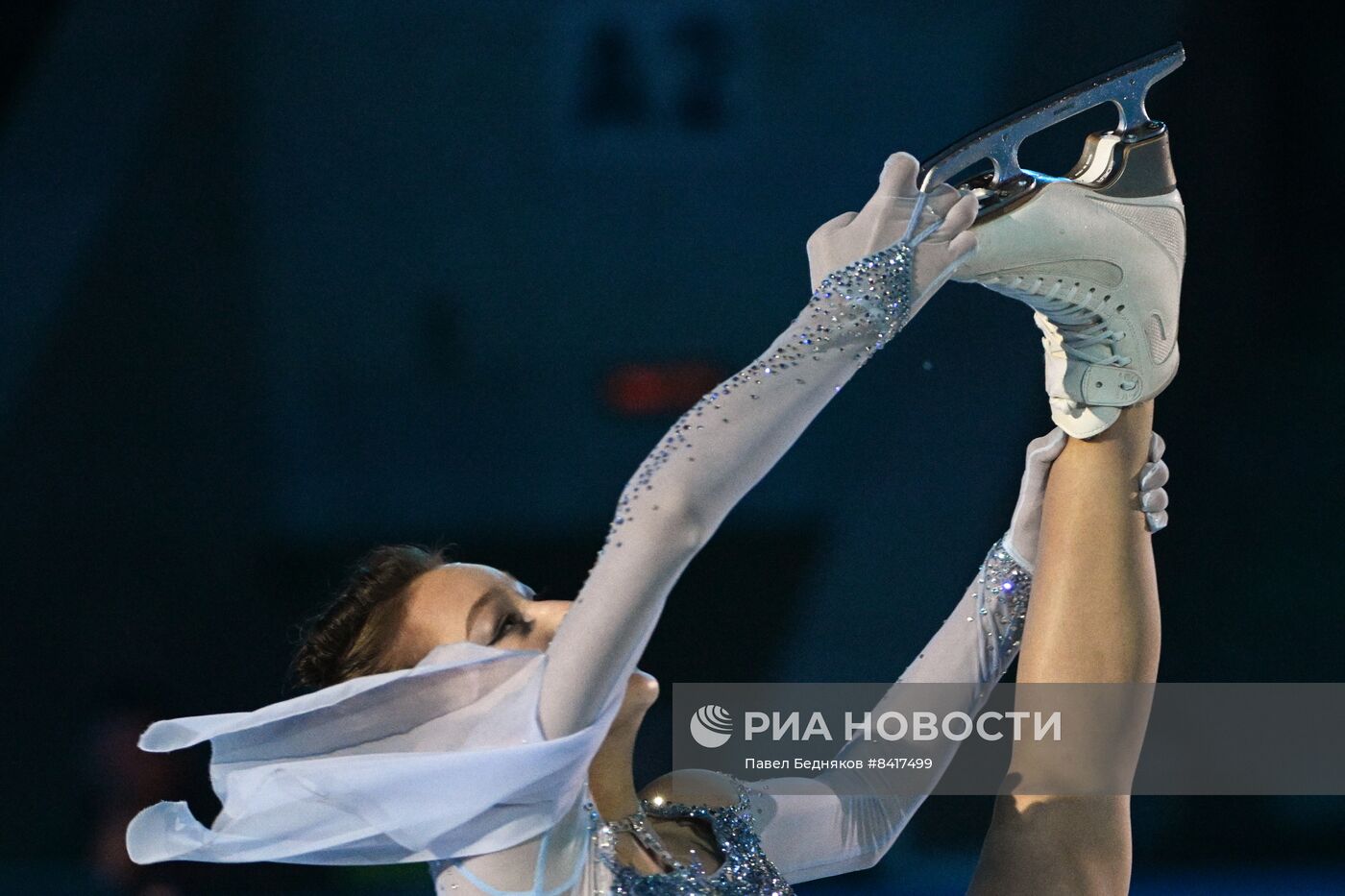 Показательные номера российских фигуристов на финале Кубка Московского спорта