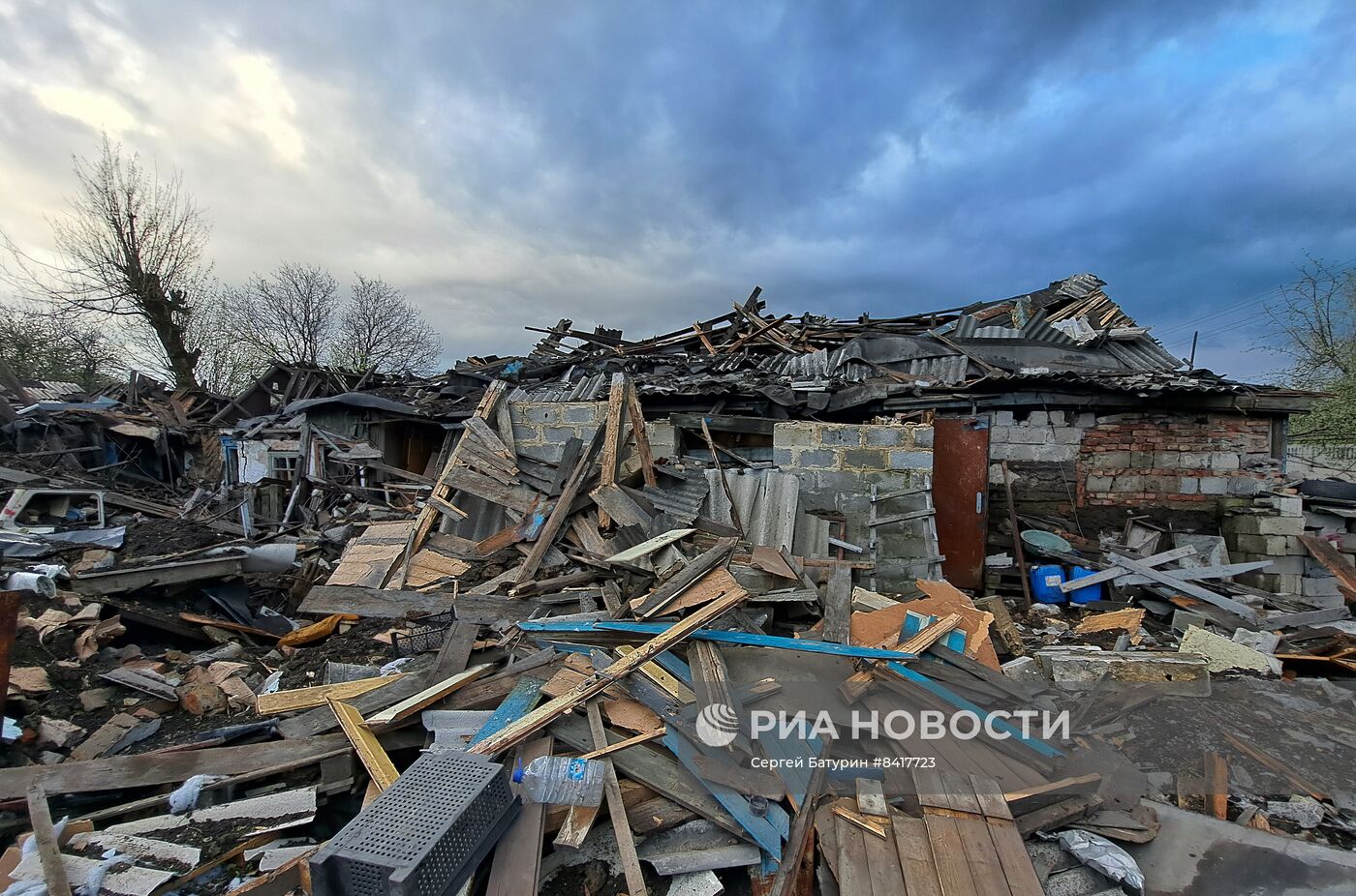 Последствия обстрела ВСУ Киевского и Петровского районов Донецка