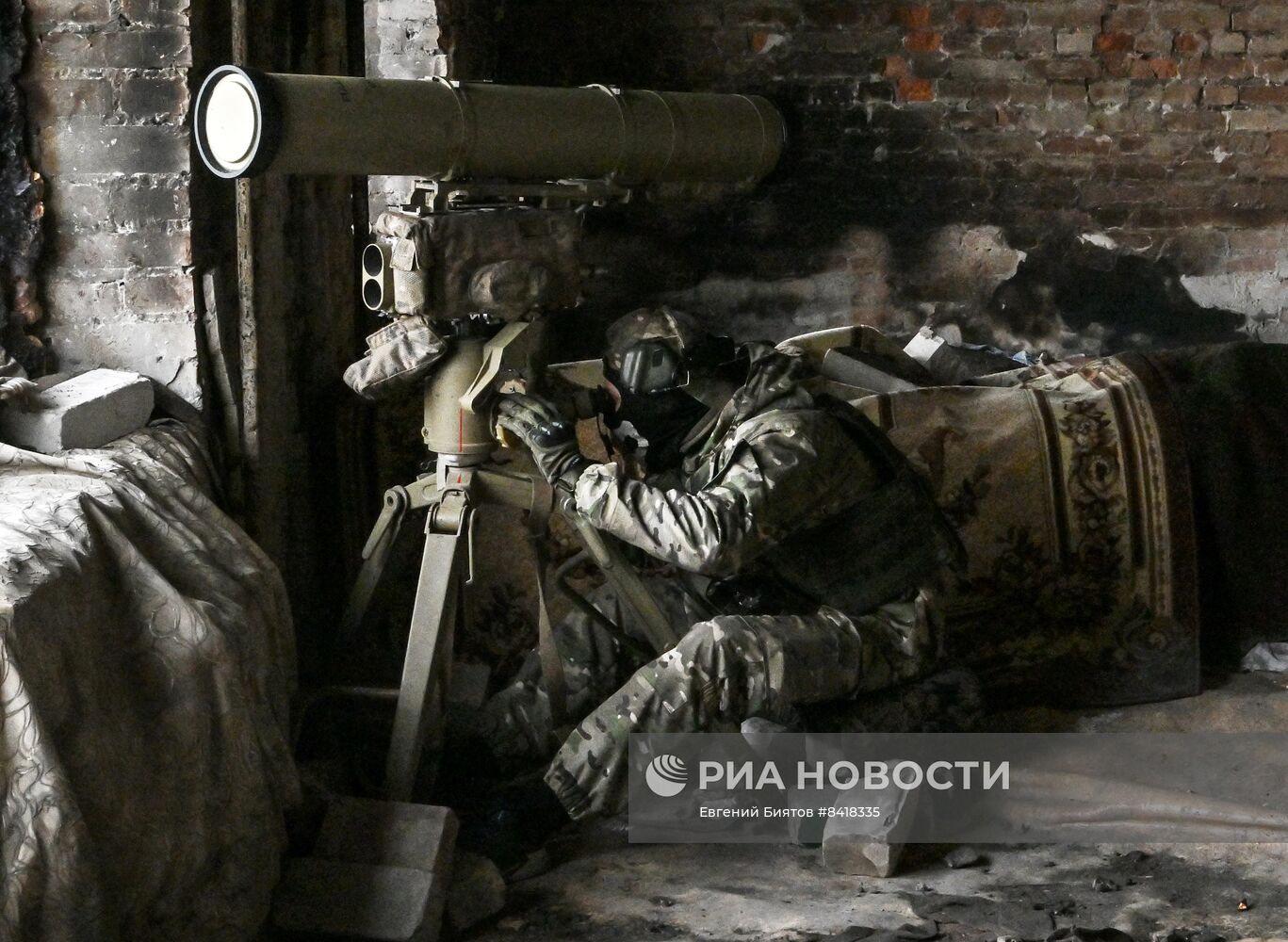 Бойцы ЧВК "Вагнер" в Артемовске