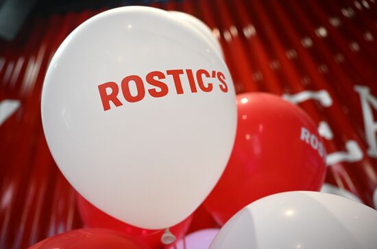 Открытие ресторана Rostic's в Москве 