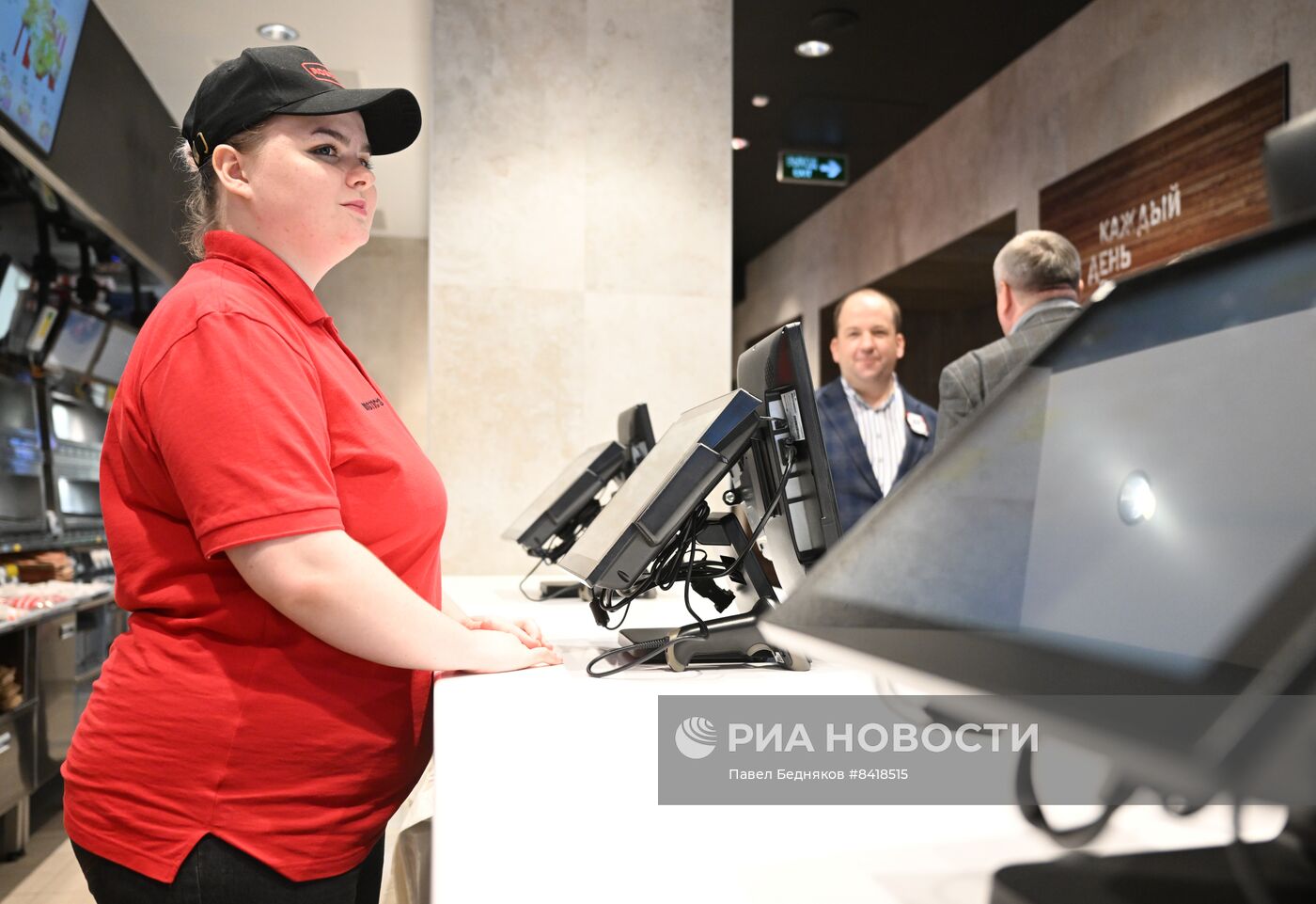 Открытие ресторана Rostic's в Москве