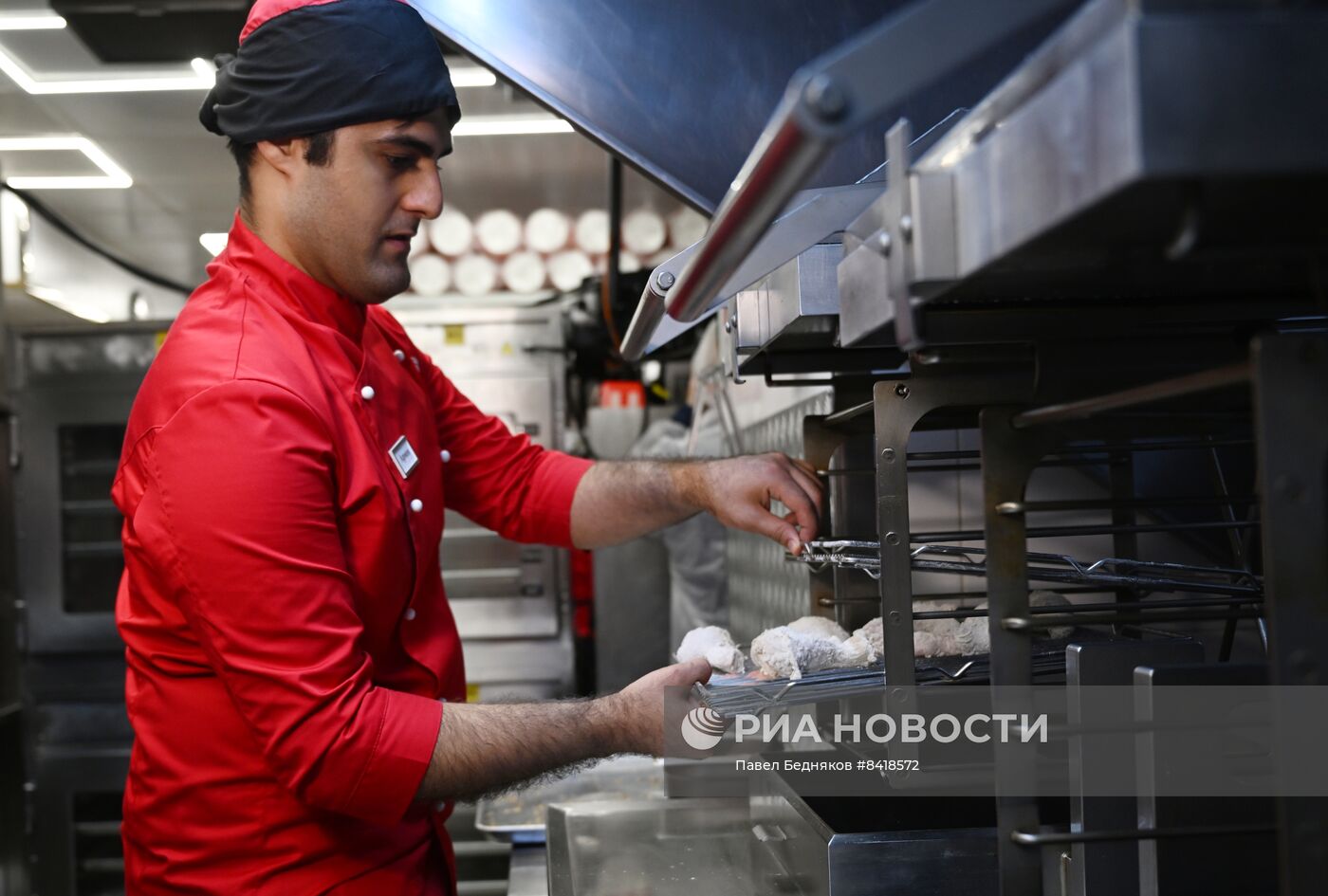 Открытие ресторана Rostic's в Москве