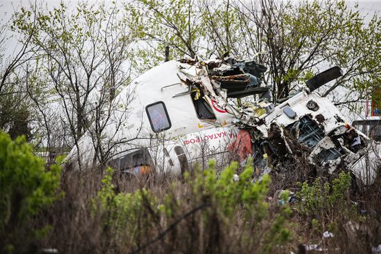 В Волгоградской области разбился вертолет санавиации