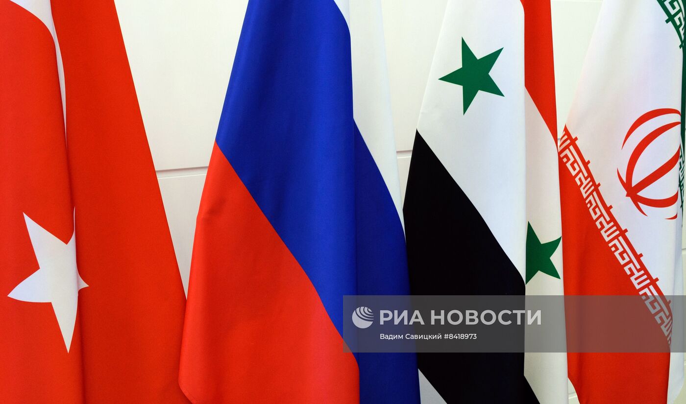 Переговоры С. Шойгу с коллегами из Турции, Ирана и Сирии