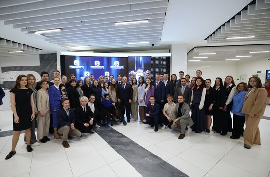 Премьер-министр РФ М. Мишустин принял участие в федеральном просветительском марафоне "Знание. Первые"