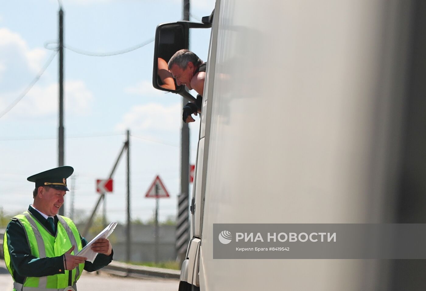 Работа мобильной таможенной группы в Волгоградской области