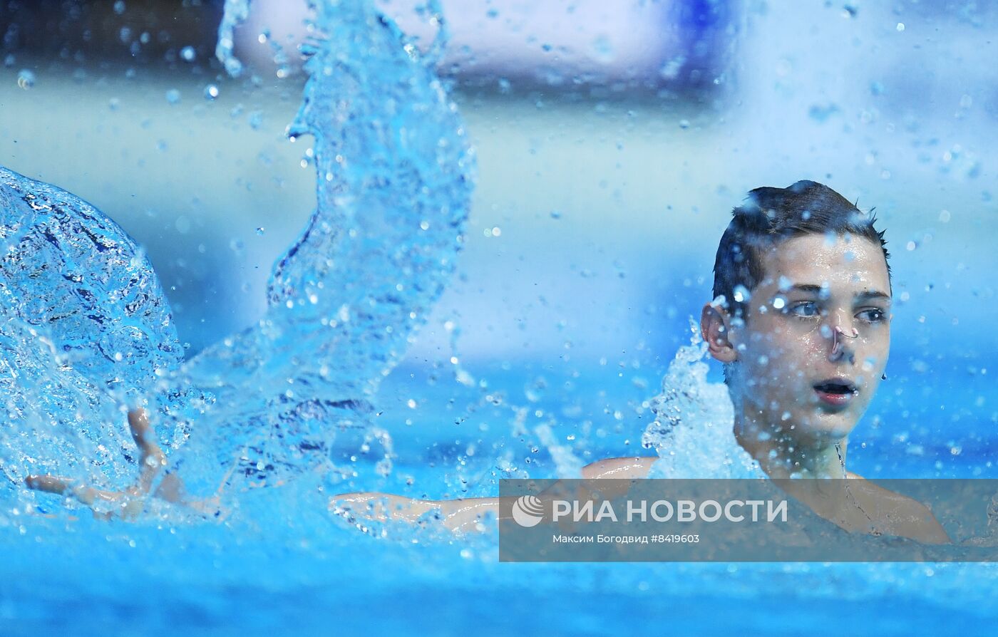 Синхронное плавание. Чемпионат России. Соло. Техническая программа