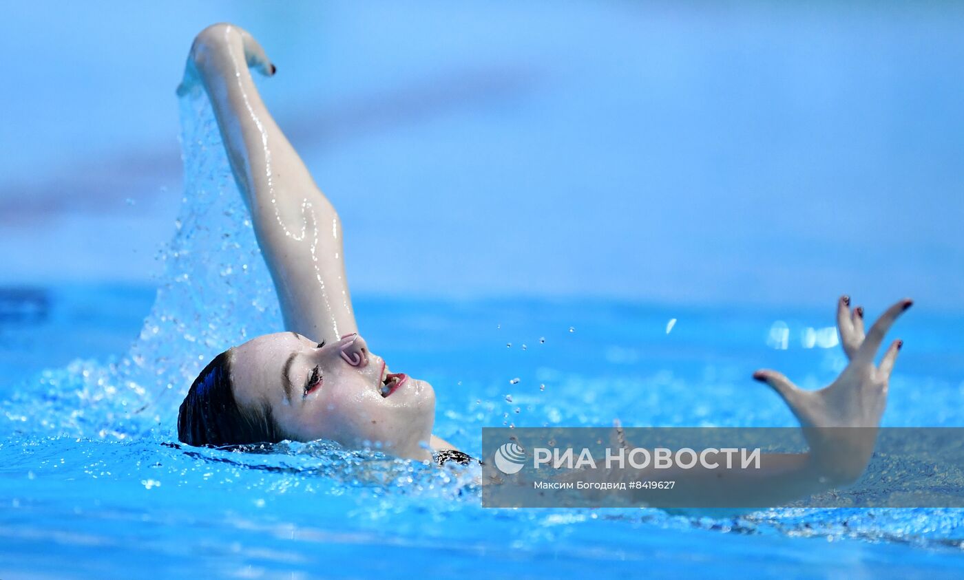 Синхронное плавание. Чемпионат России. Соло. Техническая программа