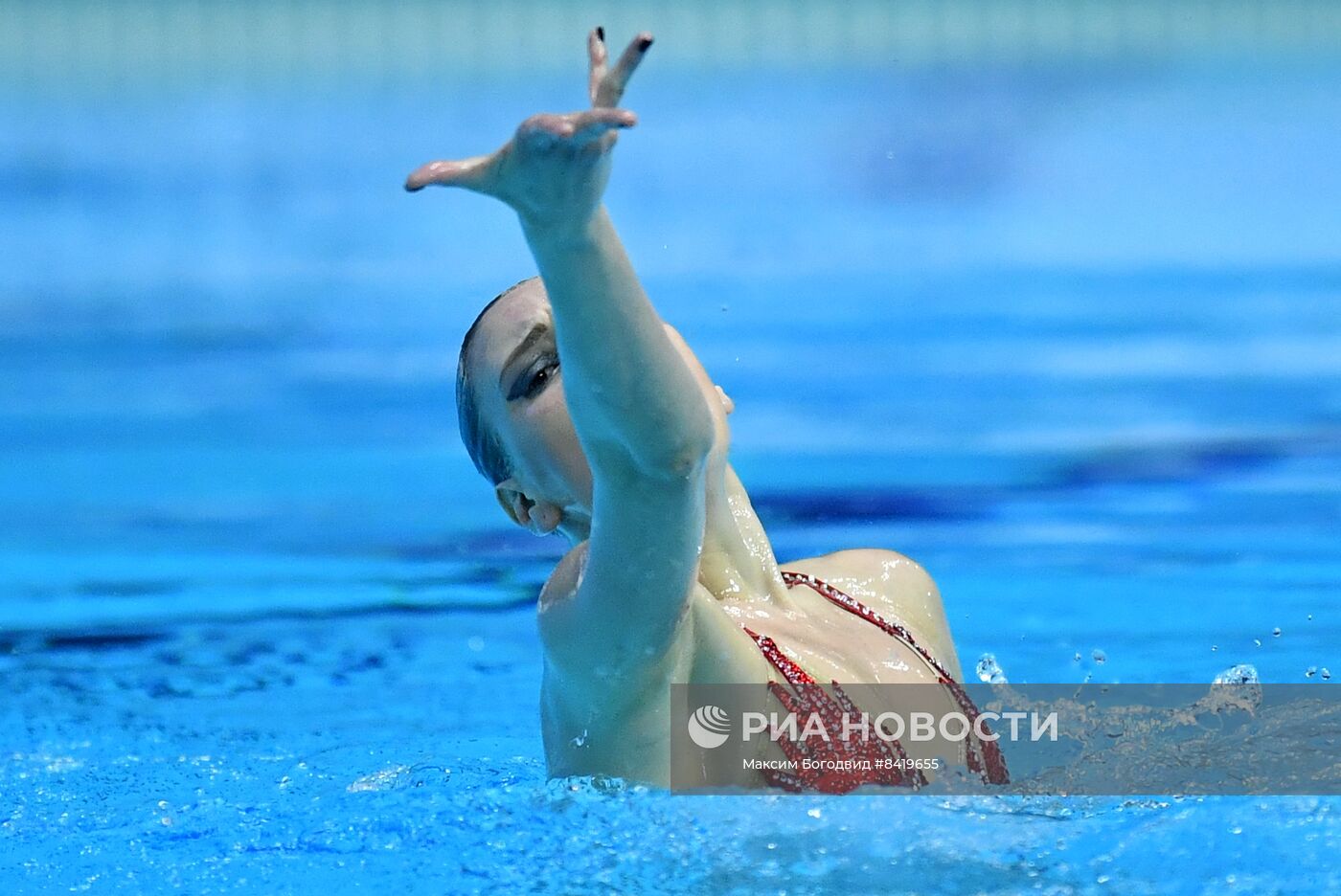 Синхронное плавание. Чемпионат России. Соло. Техническая программа
