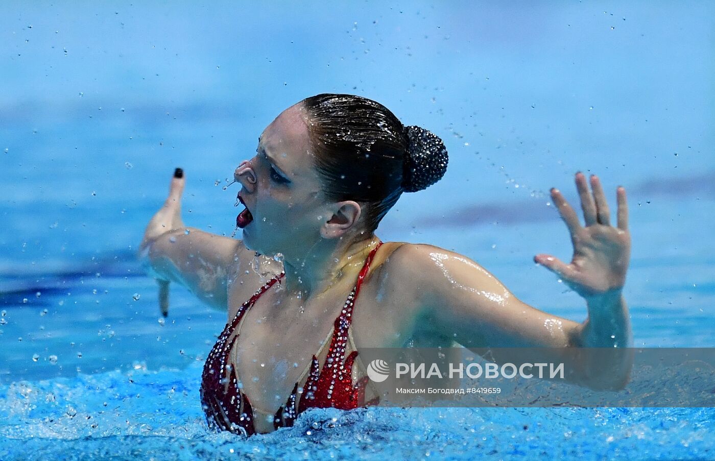 Синхронное плавание. Чемпионат России. Соло. Техническая программа