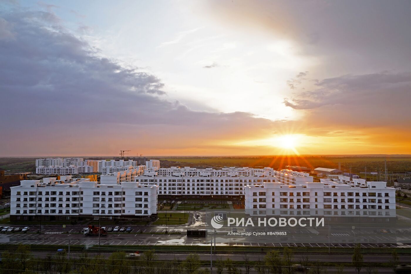 Новые жилые кварталы Мариуполя