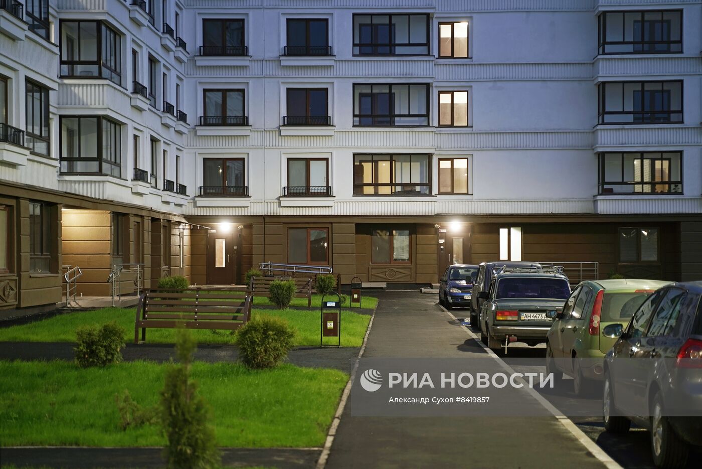 Новые жилые кварталы Мариуполя