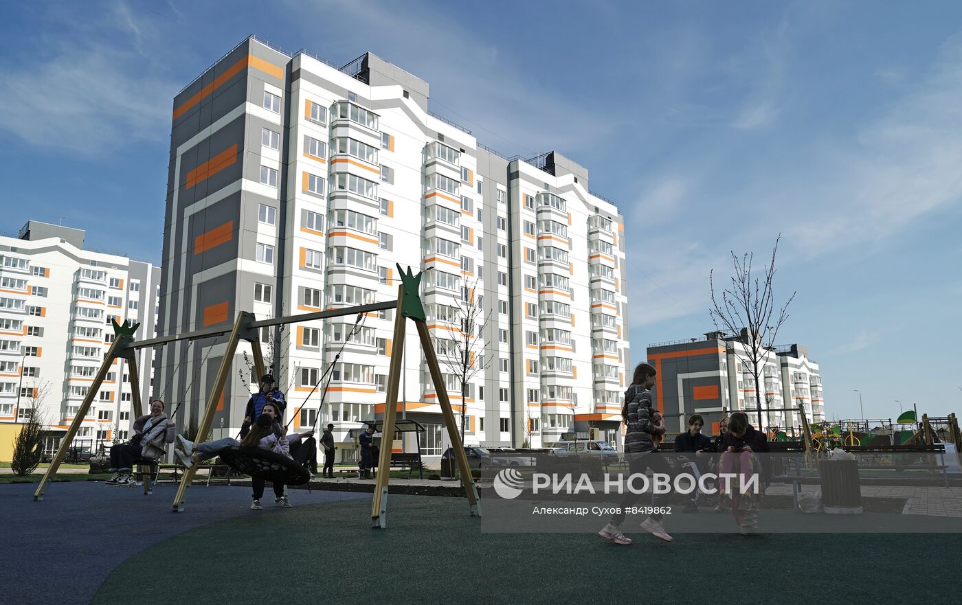 Новые жилые кварталы Мариуполя