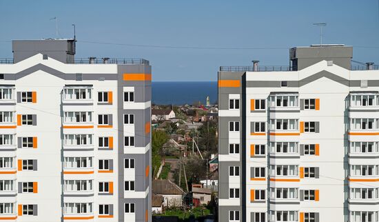 Новые жилые кварталы Мариуполя