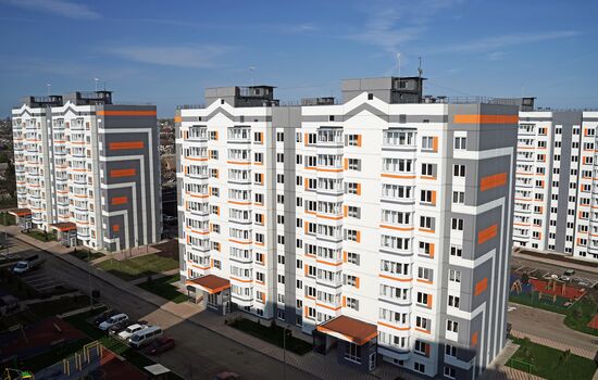 Новые жилые кварталы Мариуполя