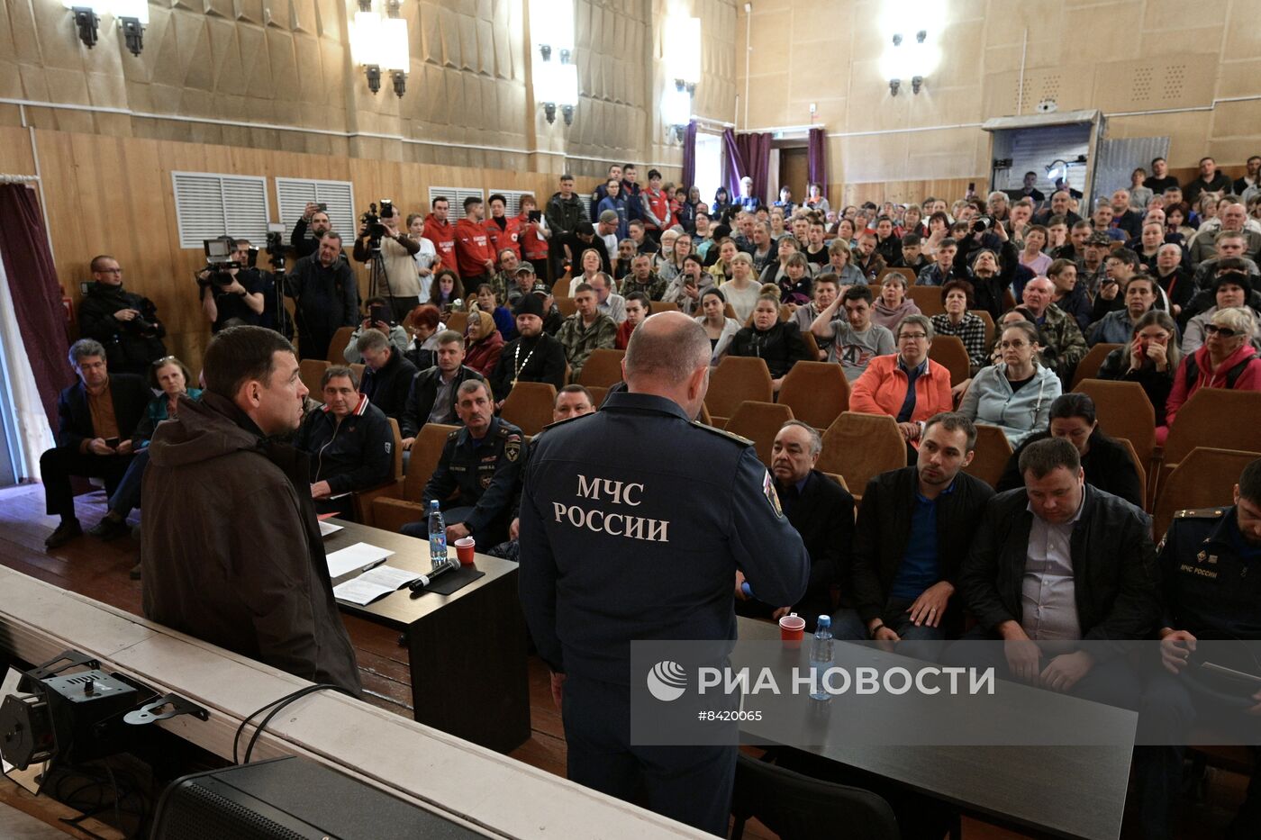 Последствия пожара в Сосьве