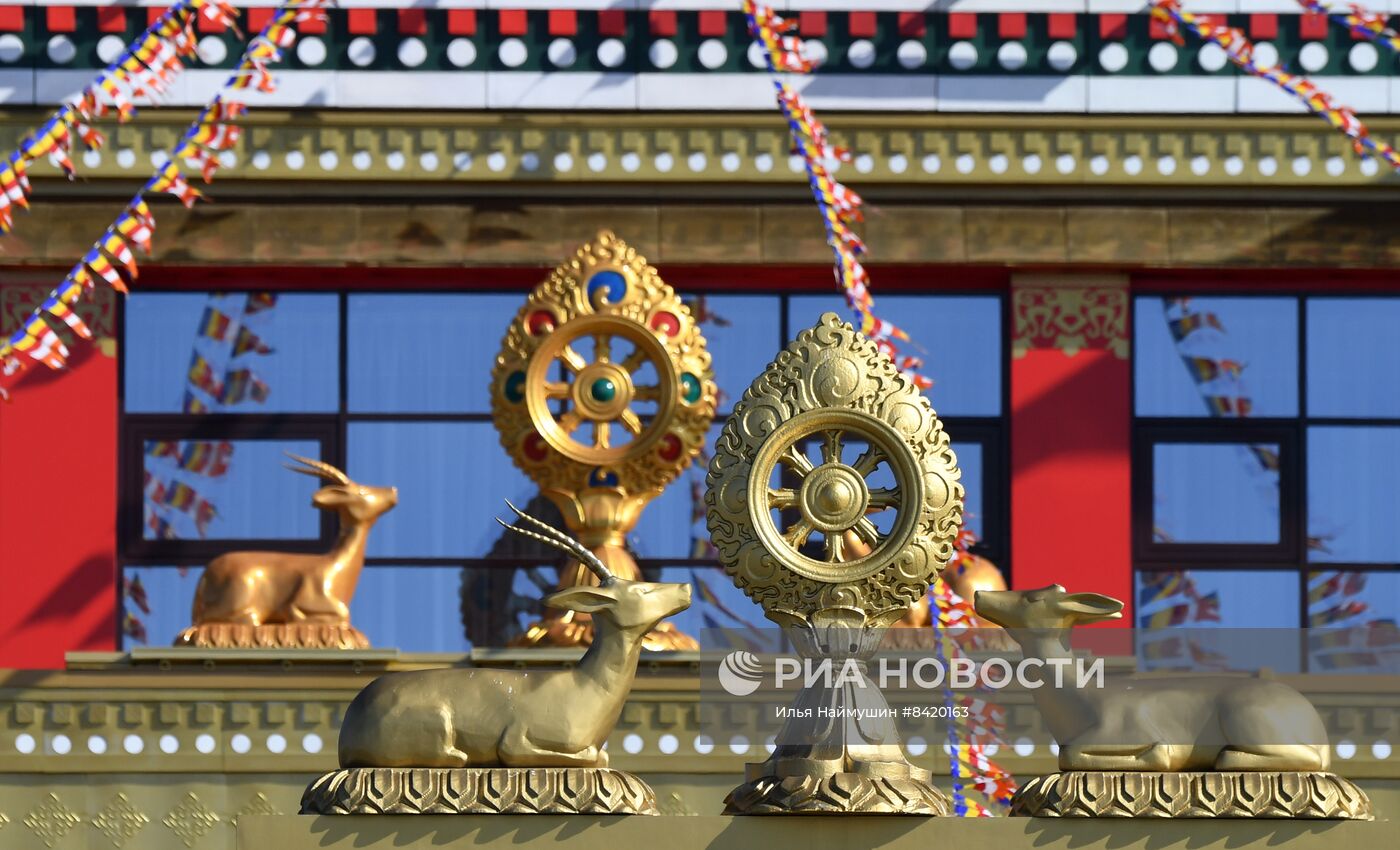 Буддийский монастырь "Тубтен Шедруб Линг" накануне открытия