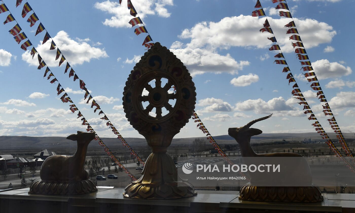 Буддийский монастырь "Тубтен Шедруб Линг" накануне открытия