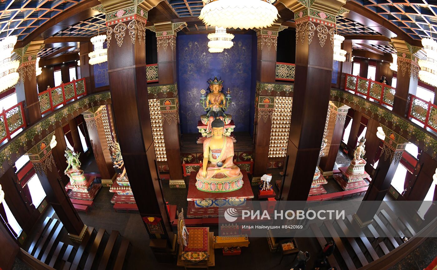 Буддийский монастырь "Тубтен Шедруб Линг" накануне открытия