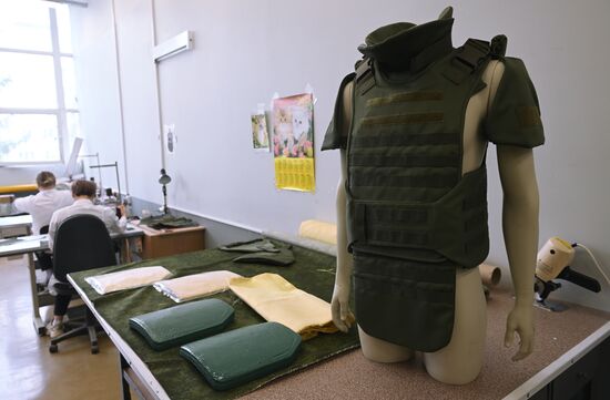 Производство бронежилетов повышенного класса защиты в Туле