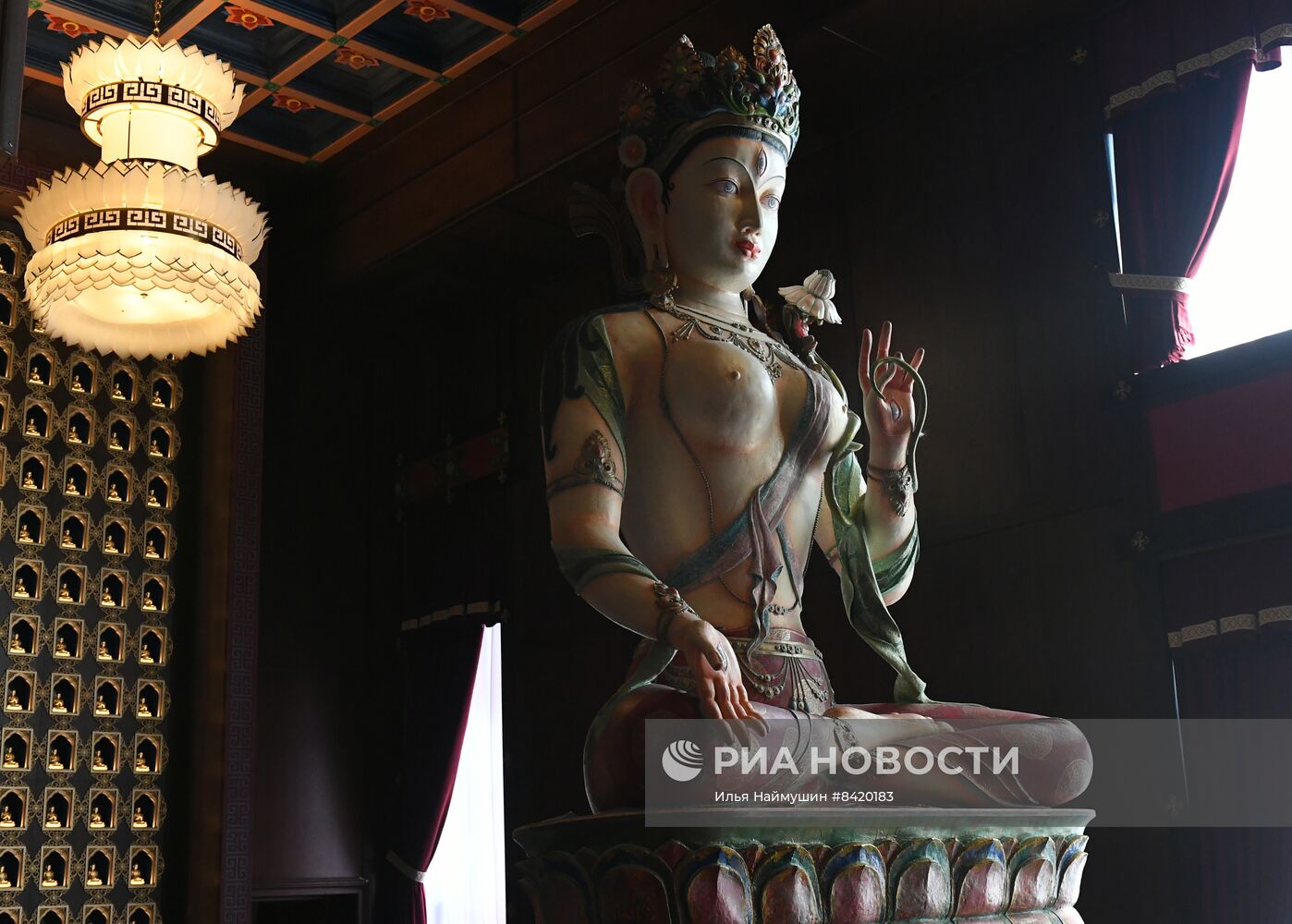 Буддийский монастырь "Тубтен Шедруб Линг" накануне открытия