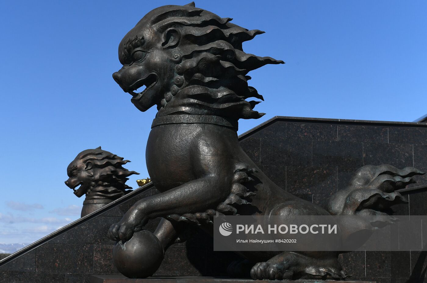 Буддийский  монастырь "Тубтен Шедруб Линг" накануне открытия