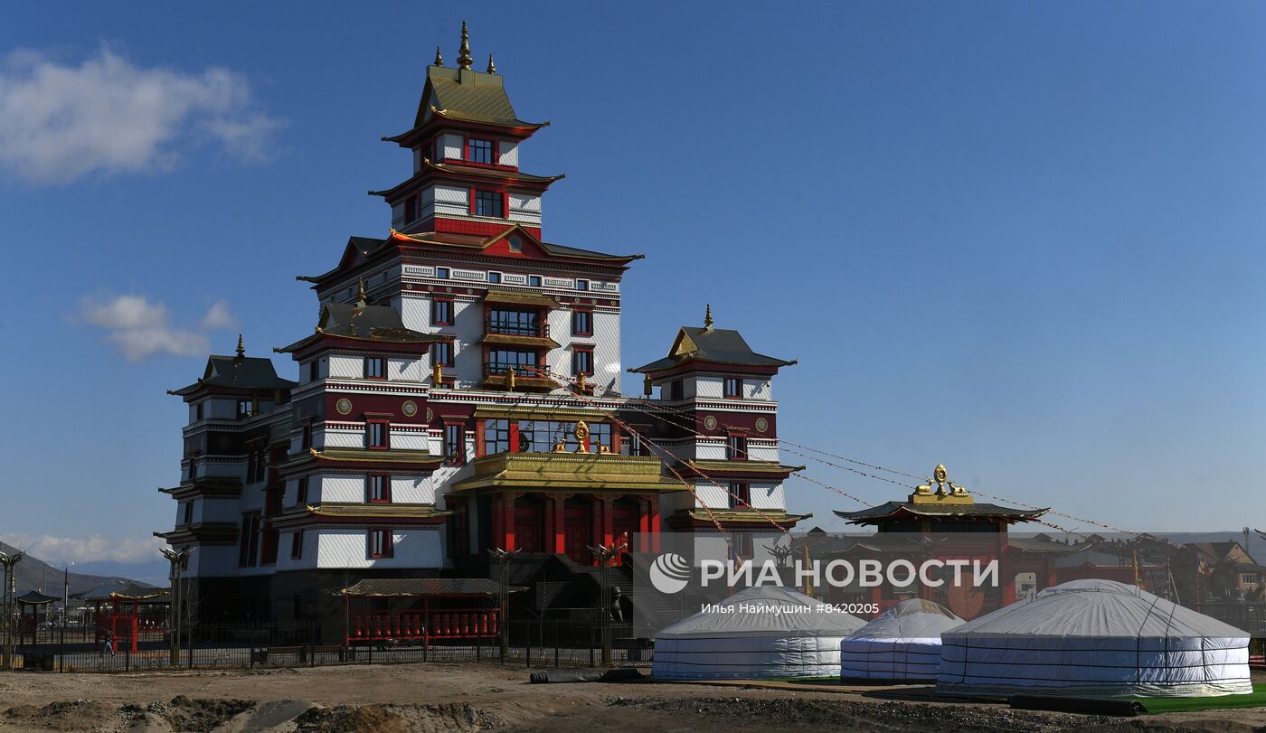 Буддийский монастырь "Тубтен Шедруб Линг" накануне открытия