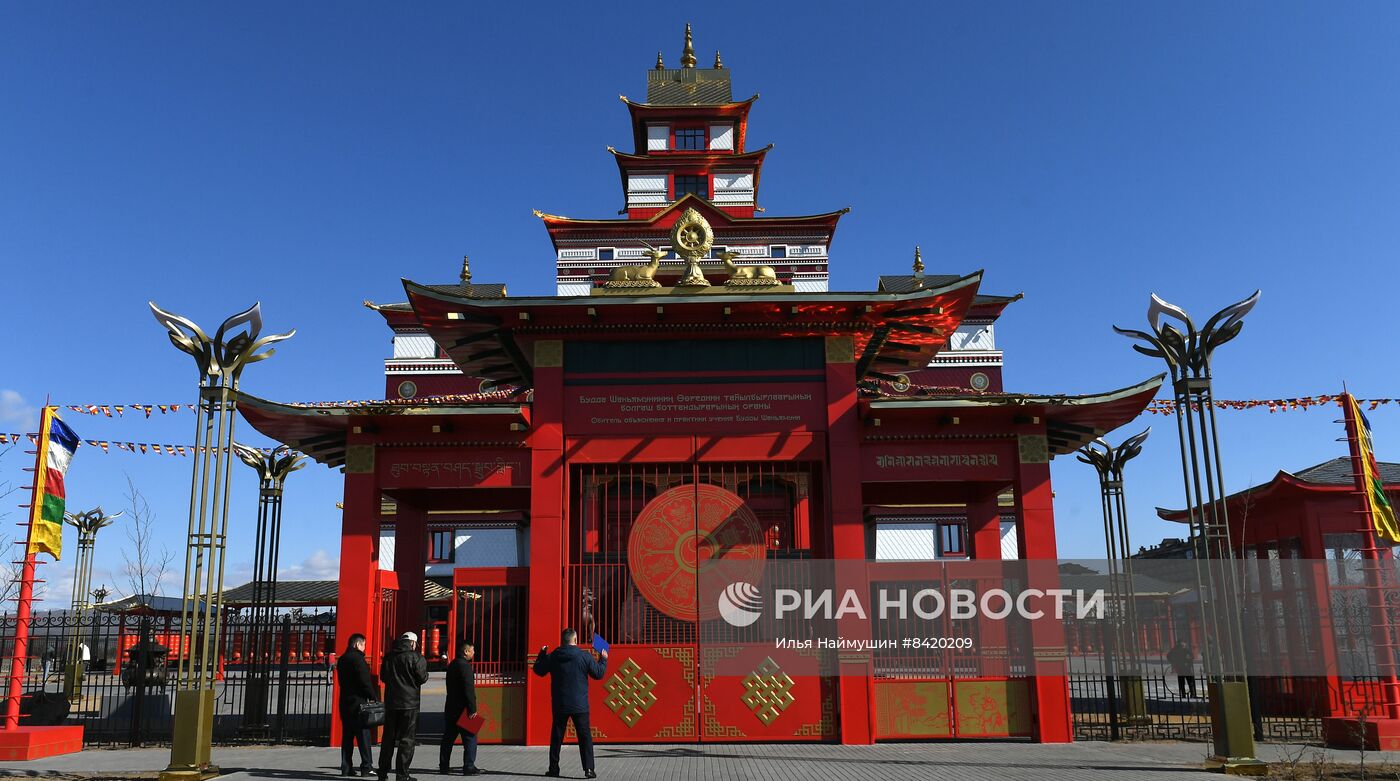 Буддийский монастырь "Тубтен Шедруб Линг" накануне открытия