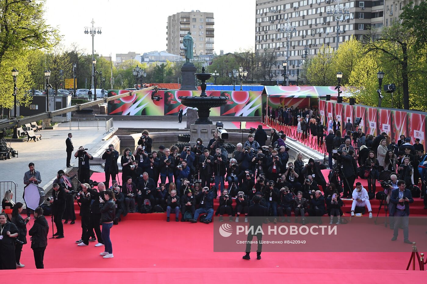 Церемония закрытия 45-го Московского международного кинофестиваля