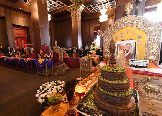 Открытие крупнейшего в России буддийского монастыря "Тубтен Шедруб Линг"