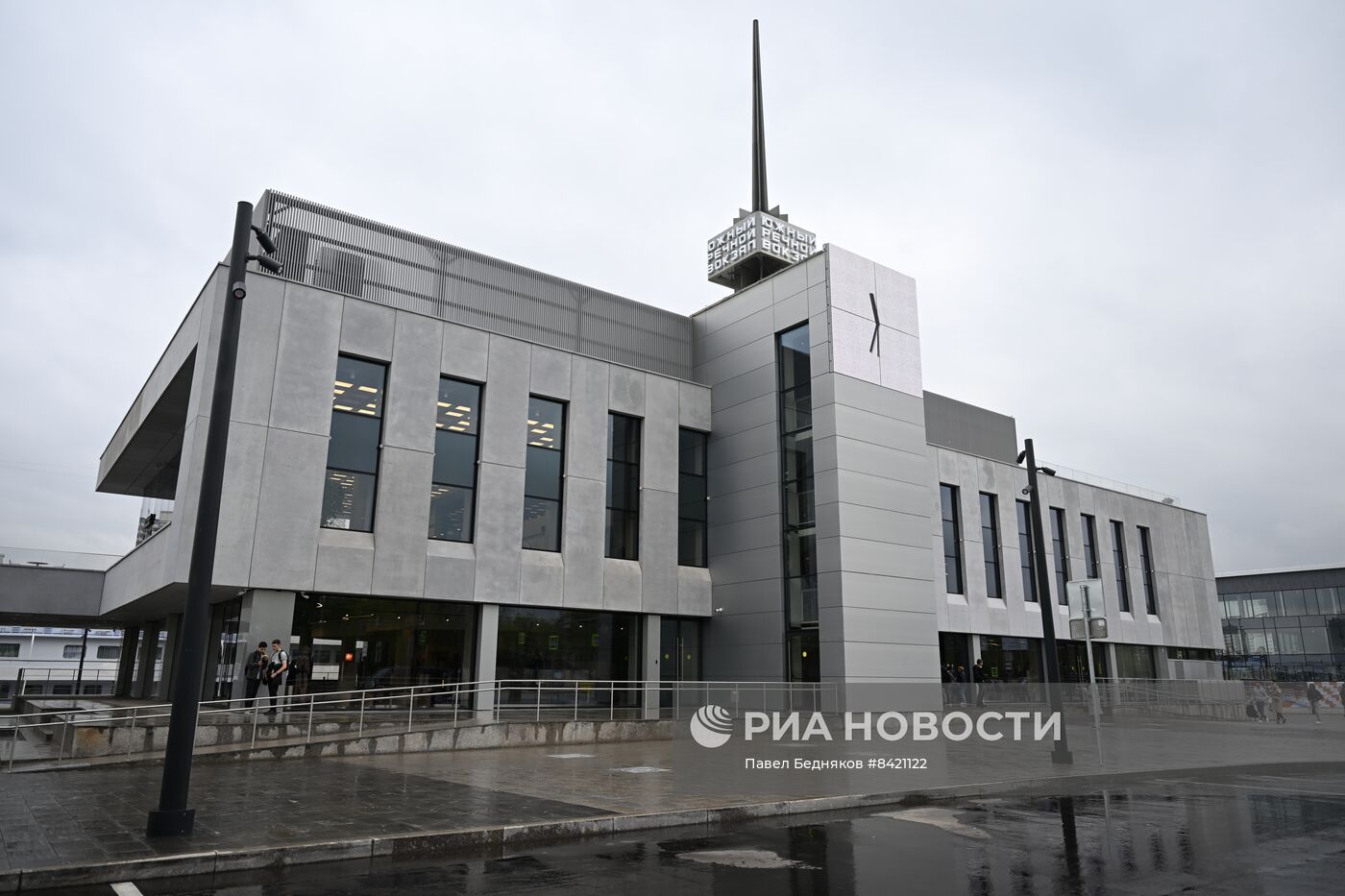 Открытие Южного речного вокзала после реконструкции