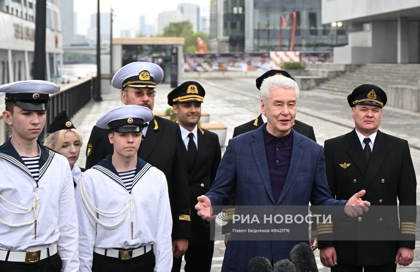 Открытие Южного речного вокзала после реконструкции