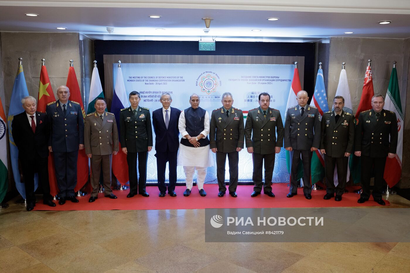 Совещание министров обороны государств - членов ШОС в Индии