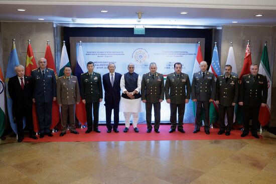 Совещание министров обороны государств - членов ШОС в Индии