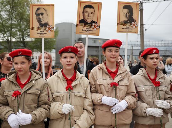 Прибытие ретро-поезда "Победа" в Новороссийск