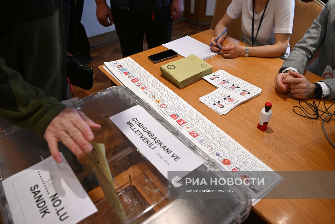 Досрочное голосование в России на всеобщих выборах в Турции