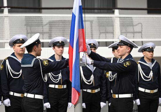 Церемония открытия речной пассажирской навигации в Москве