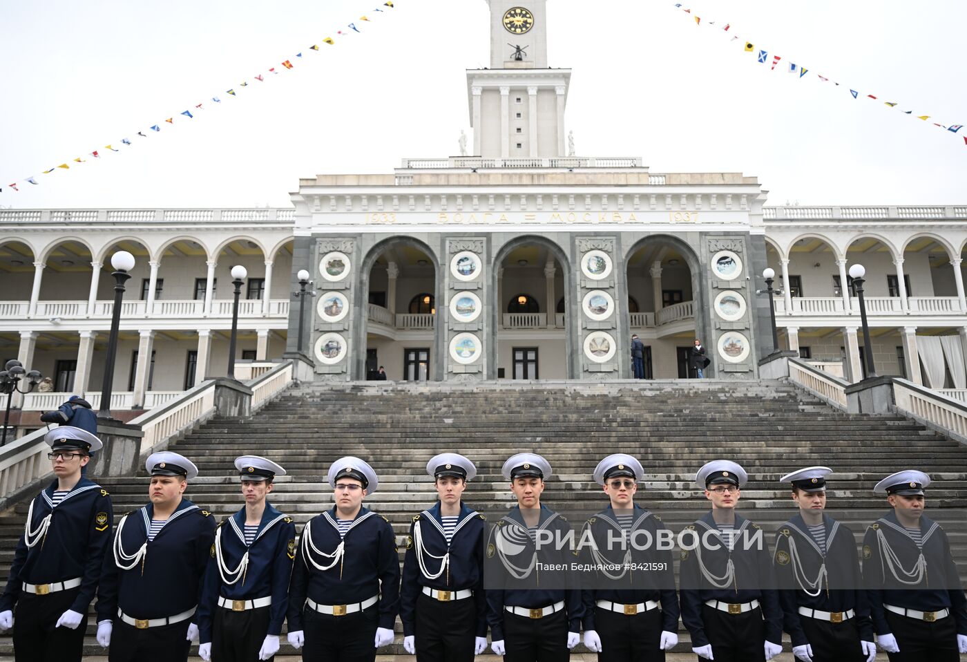 Церемония открытия речной пассажирской навигации в Москве