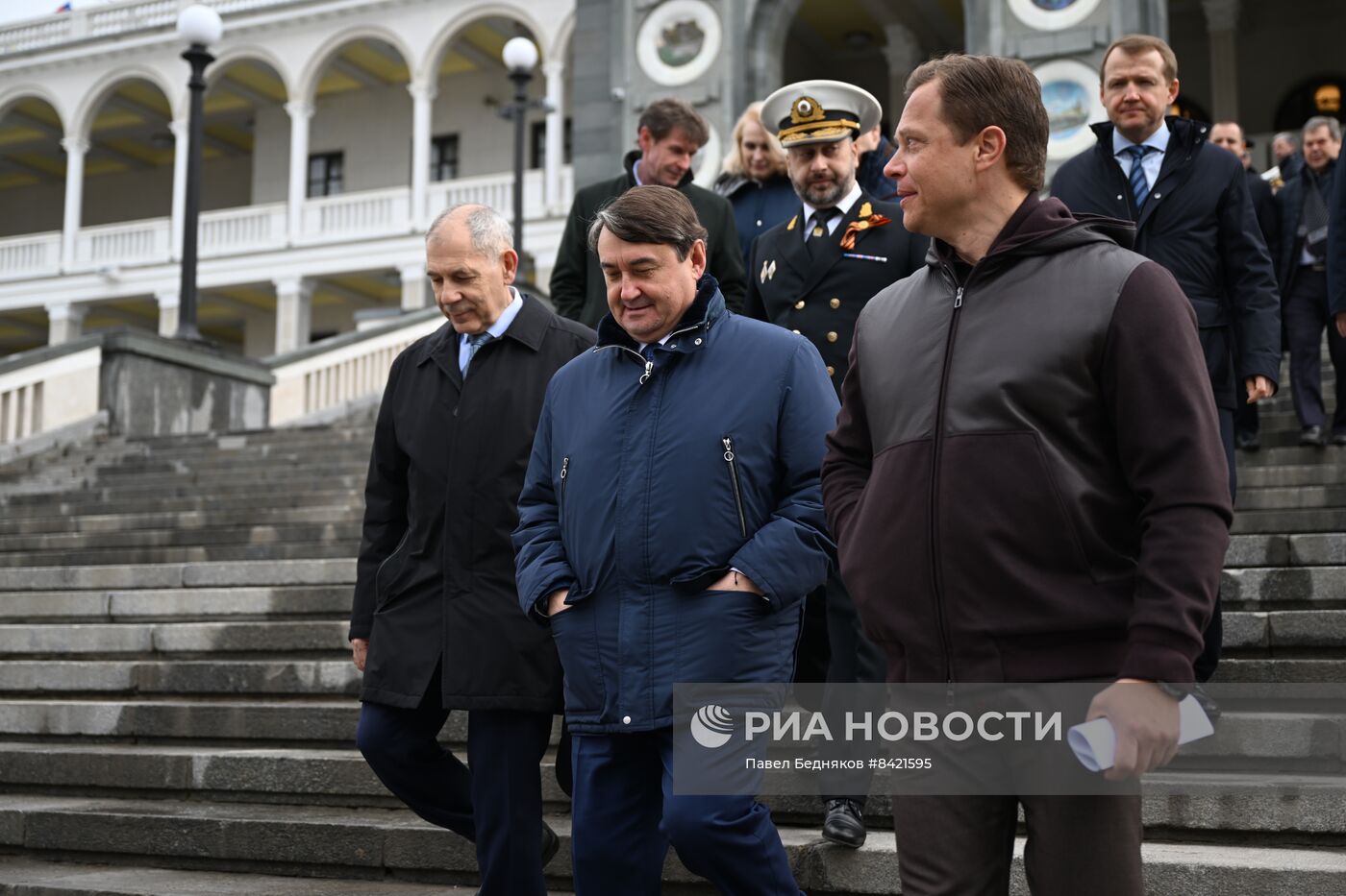 Церемония открытия речной пассажирской навигации в Москве