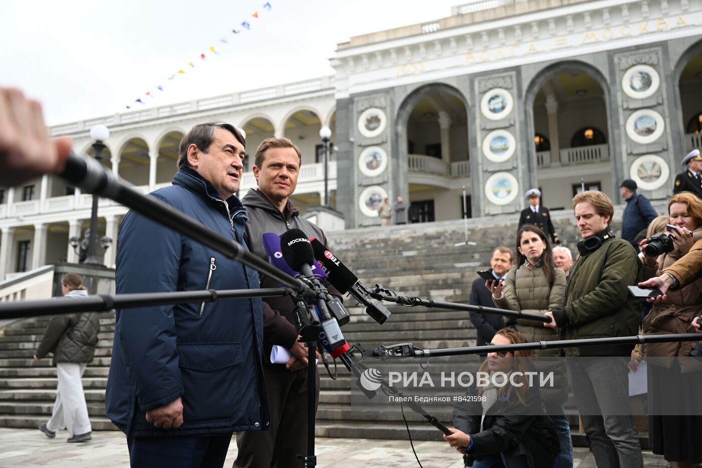 Церемония открытия речной пассажирской навигации в Москве