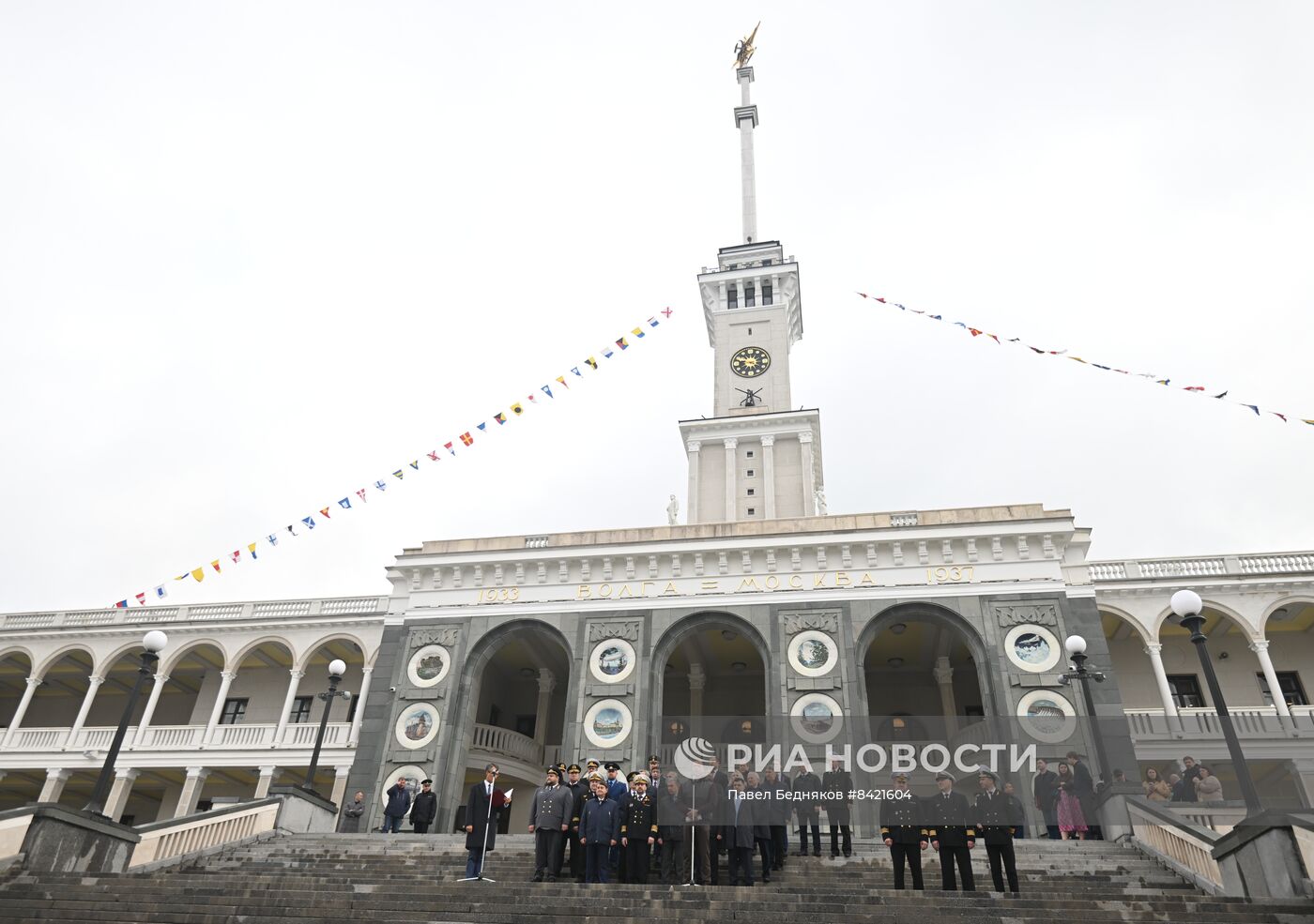 Церемония открытия речной пассажирской навигации в Москве