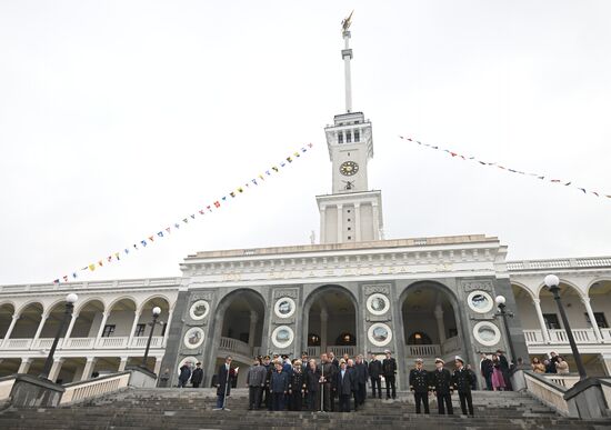 Церемония открытия речной пассажирской навигации в Москве