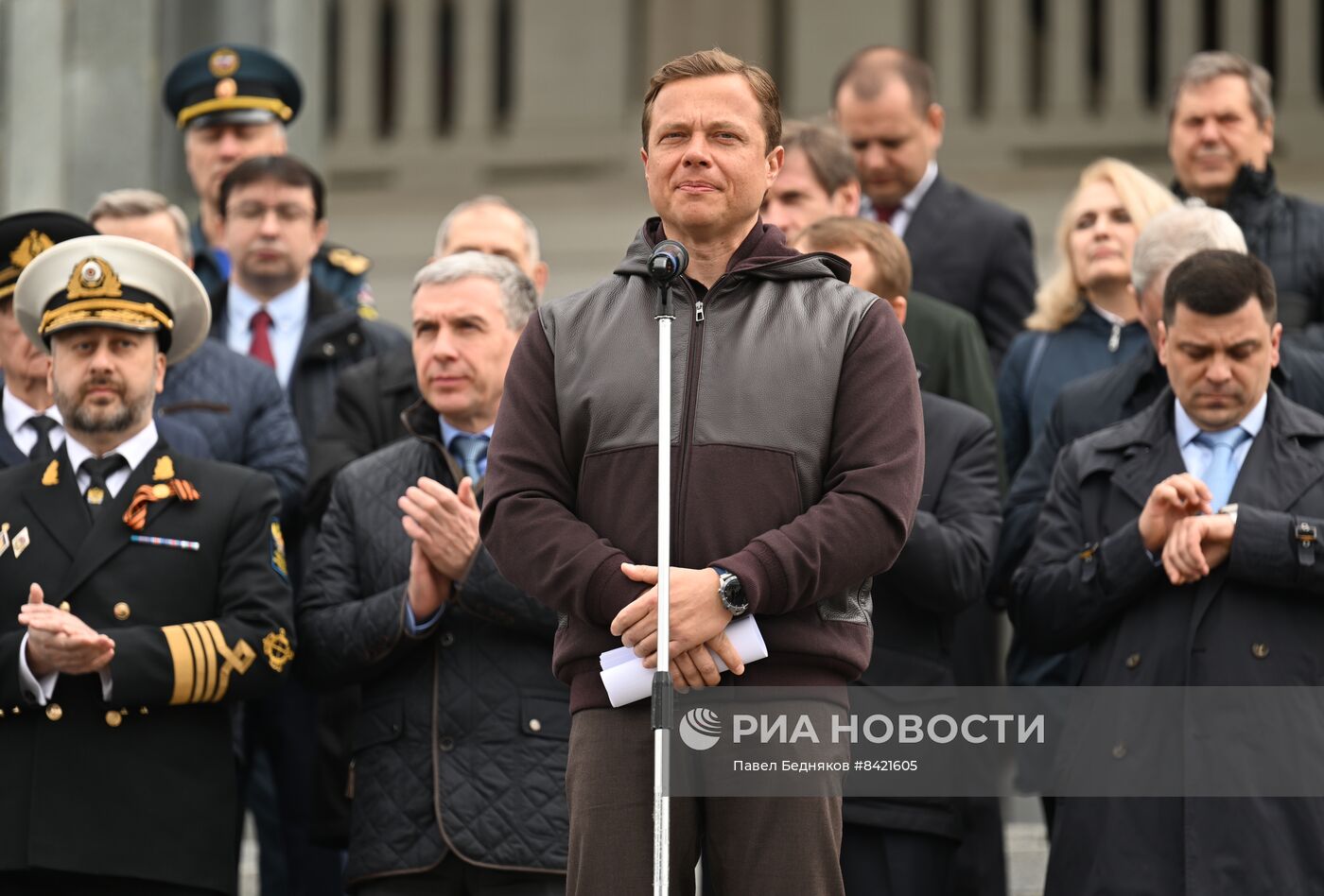 Церемония открытия речной пассажирской навигации в Москве