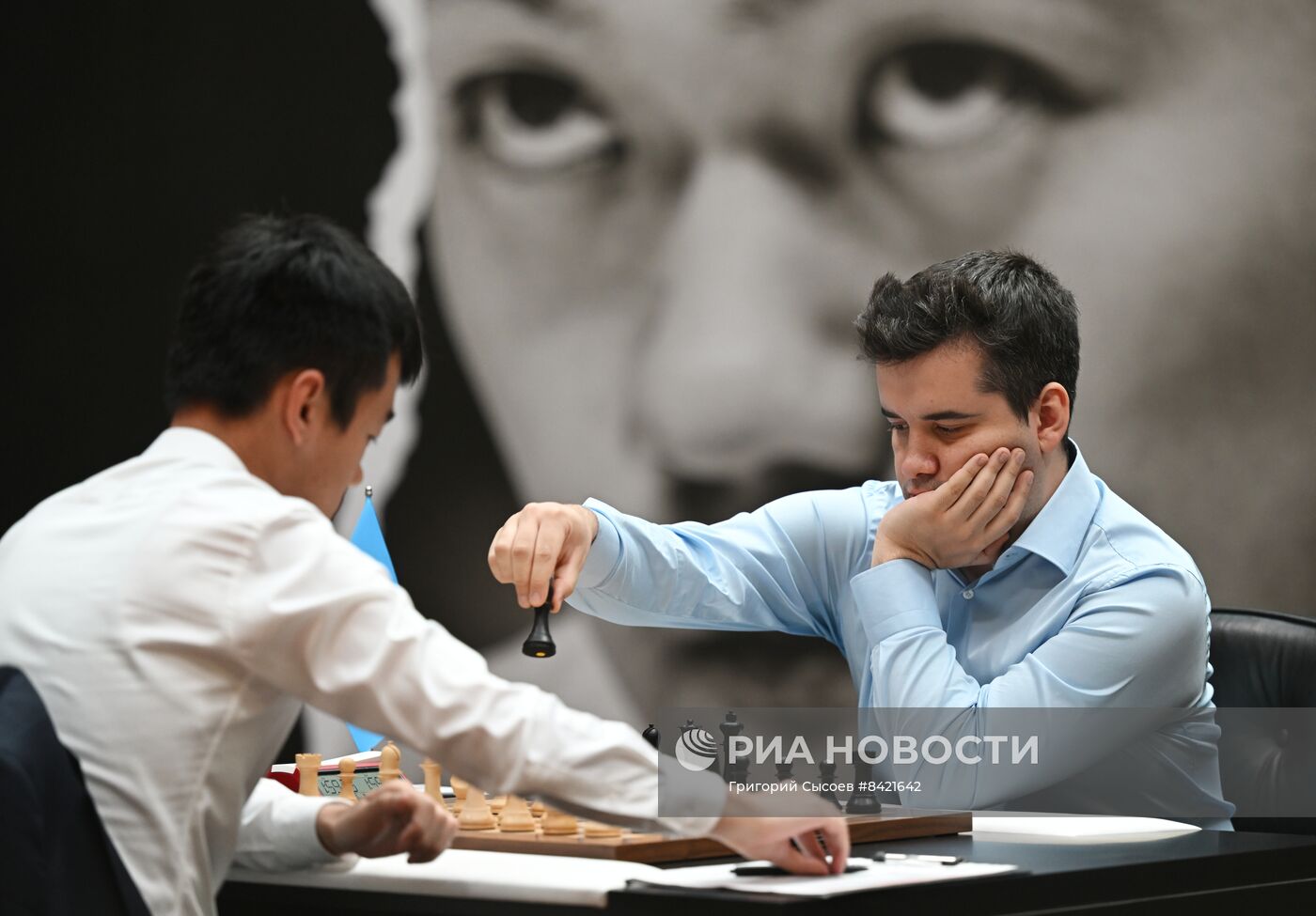 Шахматы. Матч за звание чемпиона мира. Четырнадцатая партия