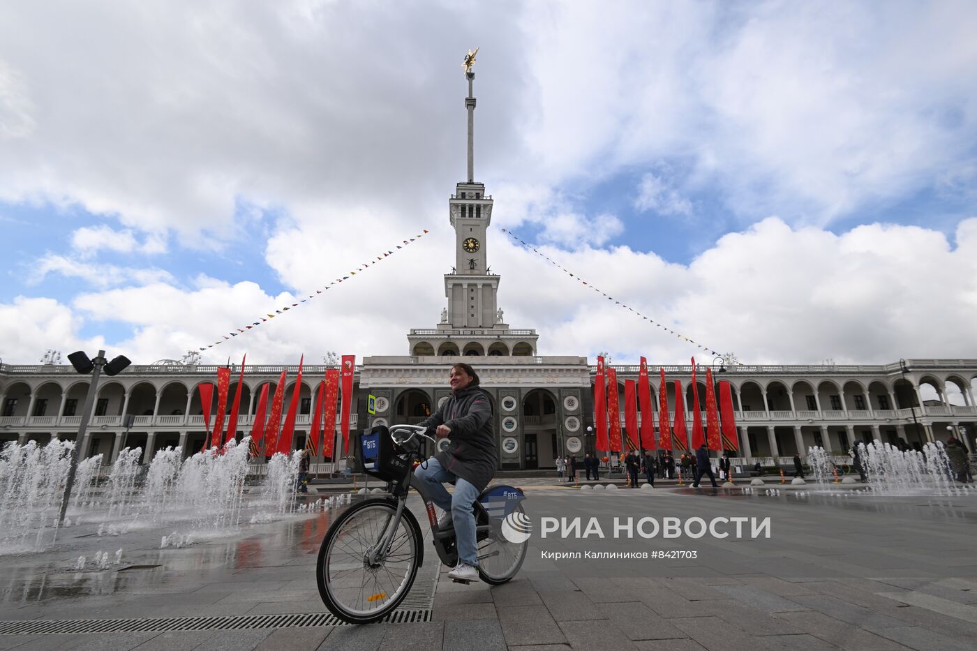 Открытие велосезона "Велобайк" в Москве