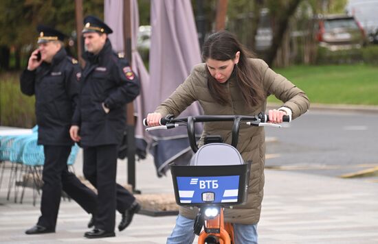 Открытие велосезона "Велобайк" в Москве